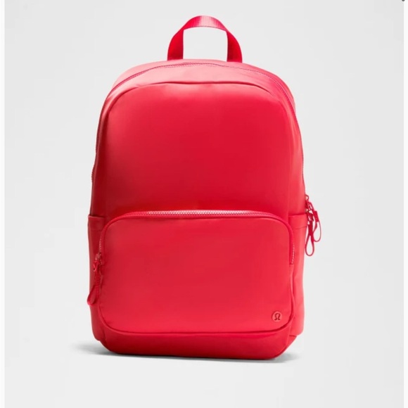 lululemon city adventurer backpack red (Cherry Tint), Cherry Tint, M : Buy Online at Best Price in KSA side zippered pocket holds a water bottle. City Adventurer Backpack Mini 11L